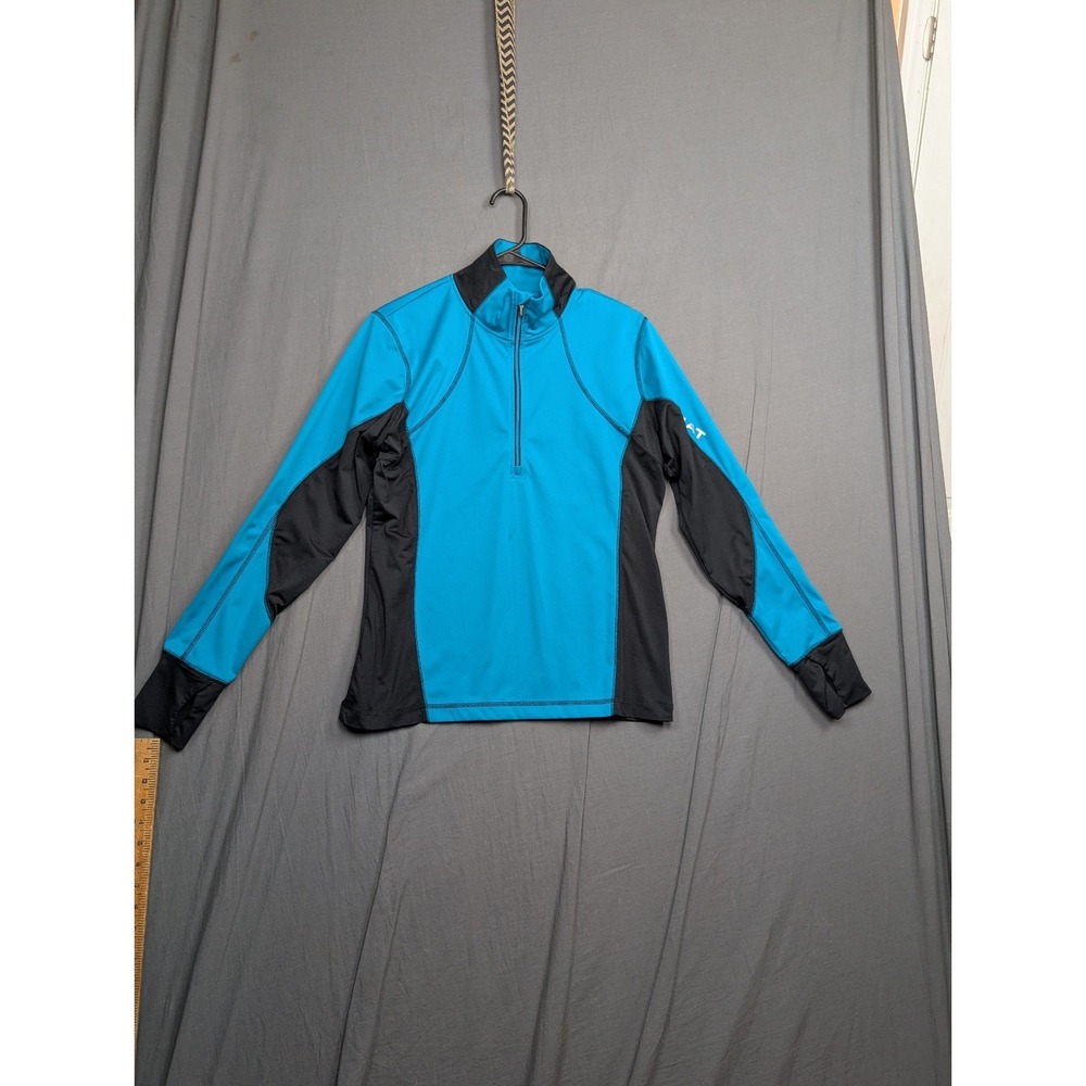 Ariat Tek Long Sleeve 1/4 Zip Women's Pullover Blue Size Small